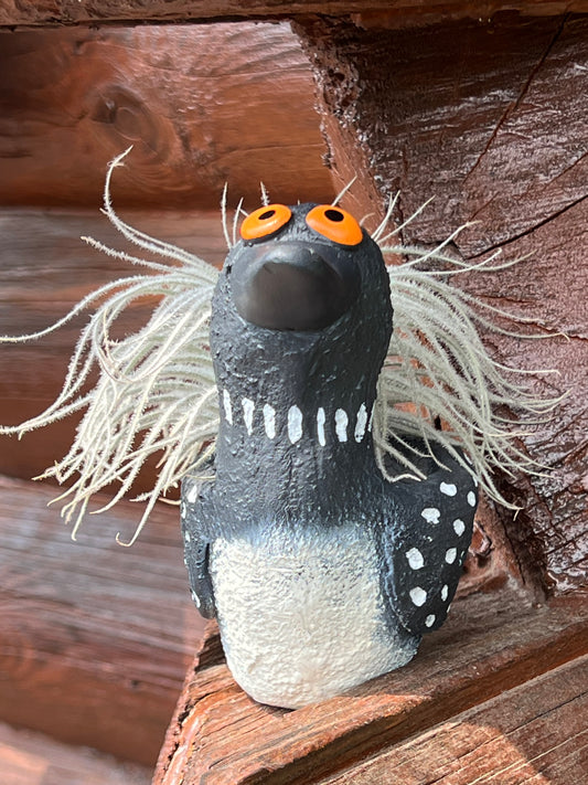 Loon Blobhouse Planter with Assorted Air Plant